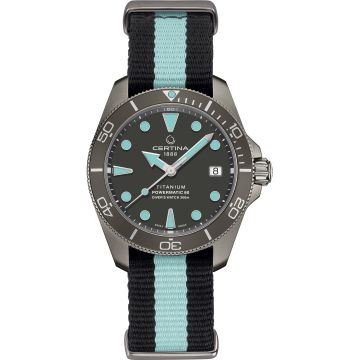 Certina DS Action Diver 38 Powermatic 80 Titanium / Grey / NATO