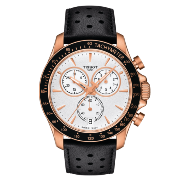 Tissot V8 Quartz Chronograph Rose Gold / Silver