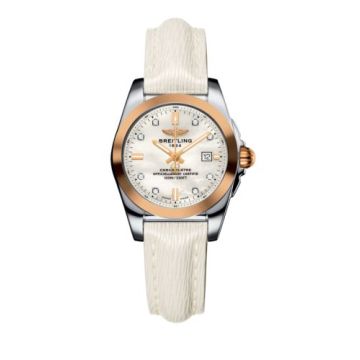 Breitling Galactic 29 Stainless Steel / Rose Gold / Pearl Diamond / Sahara