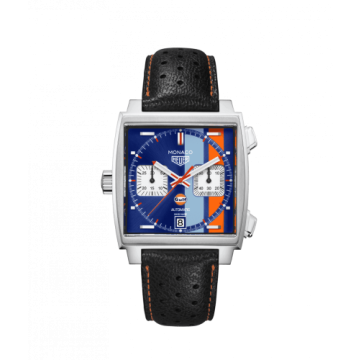 TAG Heuer Monaco Calibre 11 Stainless Steel / Blue / Gulf 50th Anniversary