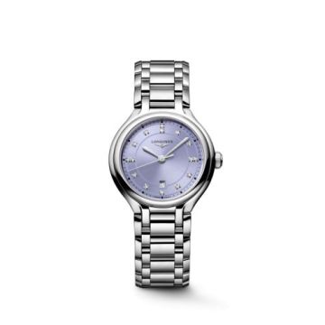Longines PrimaLuna 30 Stainless Steel / Blue / Bracelet