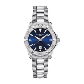 Certina DS Action Lady Stainless Steel / Blue / Bracelet