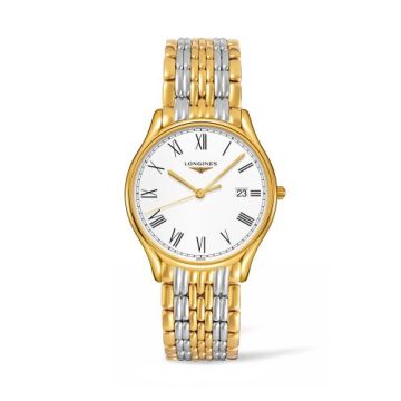 Longines Lyre Quartz 38.5mm Two Tone / Roman