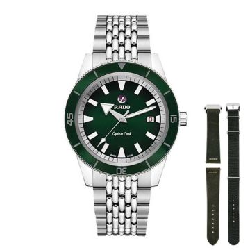 Rado HyperChrome Captain Cook 42 Stainless Steel / Green