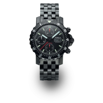 Kobold Phantom Tactical Chronograph DLC / Black / Bracelet
