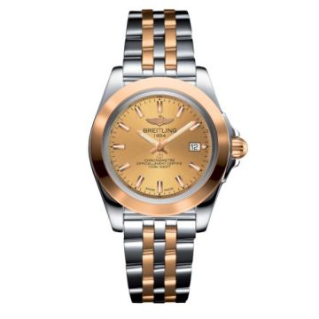 Breitling Galactic 32 Sleek Edition Stainless Steel / Rose Gold / Golden Sun / Bracelet