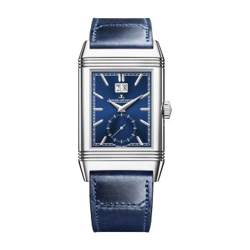 Jaeger-LeCoultre Reverso Tribute Geographic Stainless Steel / Blue / Fagliano
