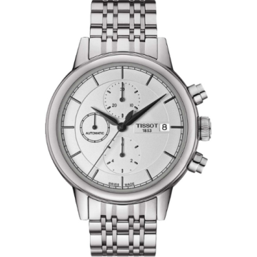 Tissot Carson Automatic Chronograph 42.3 Stainless Steel / Silver / Bracelet