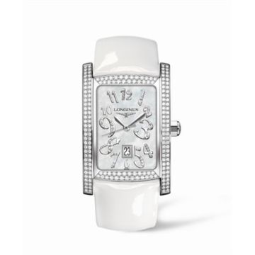 Longines DolceVita XL Stainless Steel Diamond