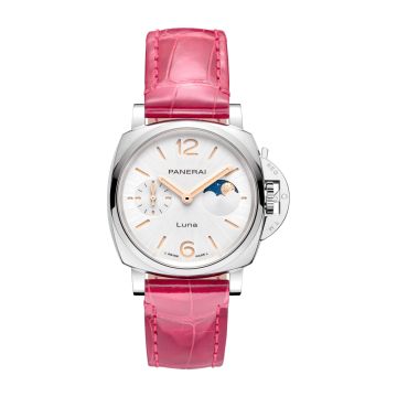 Panerai Luminor Due Luna Automatic Stainless Steel / Silver