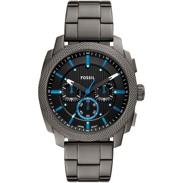Fossil Machine Chronograph 44mm Gunmetal / Black