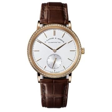 A. Lange & Söhne Saxonia Automatik Pink Gold / Diamond