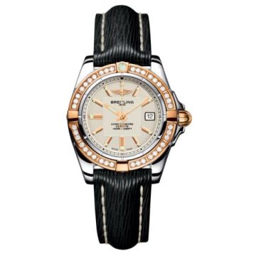 Breitling Galactic 32 Stainless Steel / Rose Gold / Diamond / Sierra Silver / Sahara