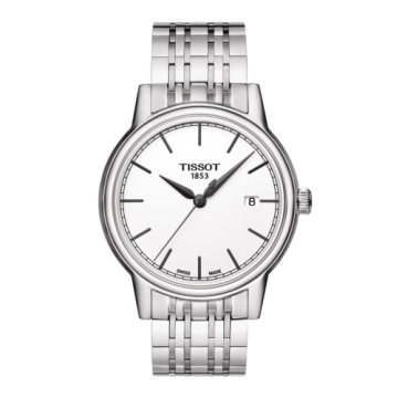 Tissot Carson Quartz 40 Stainless Steel / White / Bracelet