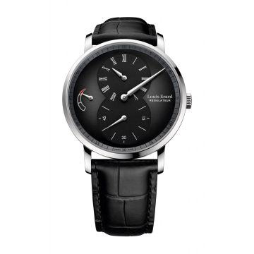 Louis Erard Excellence Regulator Stainless Steel / Grey