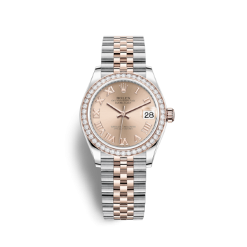 Rolex Datejust 31 Stainless Steel/ Rose Gold / Diamond / Rose - Roman / Jubilee