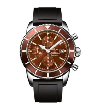 Breitling Superocean Heritage 46 Chronograph Stainless Steel / Bronze / Bronze / Rubber