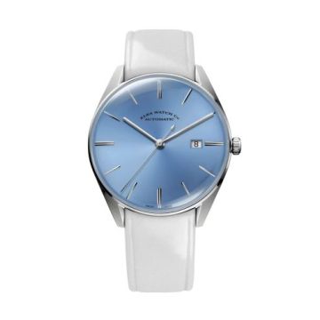Elka Watch Co. D-Series Stainless Steel / Baby Blue  / Leather