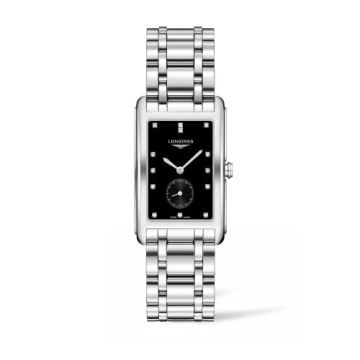 Longines DolceVita 25.8 Quartz Stainless Steel / Black / Bracelet