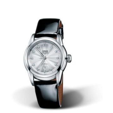 Oris Artelier Date Diamonds 31 Stainless Steel / Silver