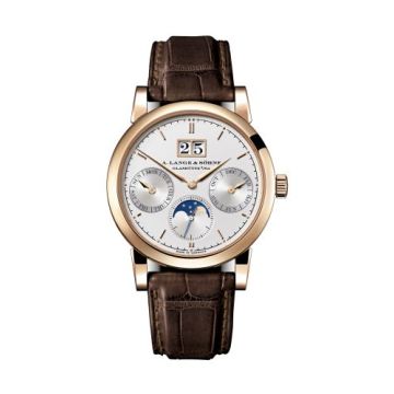 A. Lange & Söhne Saxonia Annual Calendar Pink Gold / Silver
