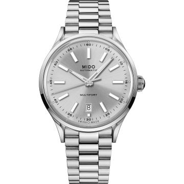 Mido Multifort Powerwind Stainless Steel / Grey / Bracelet
