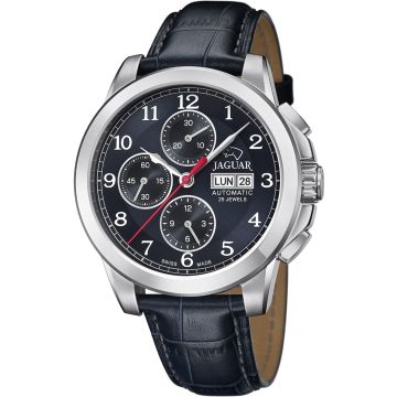 Jaguar Automatic Chronograph Day Date Dark blue 45mm