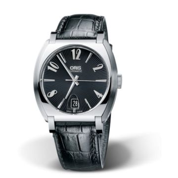 Oris Frank Sinatra Date Stainless Steel / Black