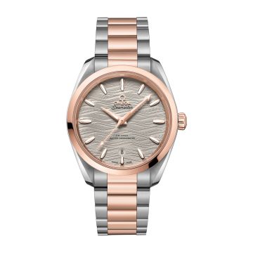 Omega Seamaster Aqua Terra 150M Master Chronometer 38 Stainless Steel / Sedna Gold / Grey-Waves / Bracelet