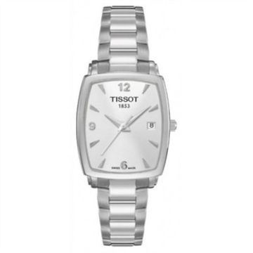 Tissot Everytime Tonneau Stainless Steel / Silver / Bracelet