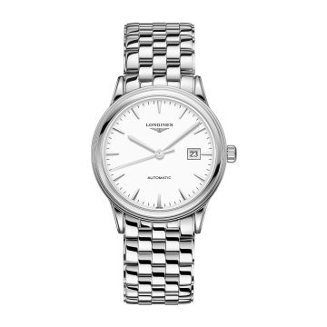 Longines Flagship 40 Stainless Steel / White / Bracelet