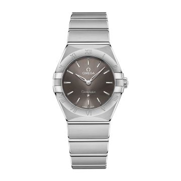 Omega Constellation Manhattan 28 Quartz Stainless Steel / Grey