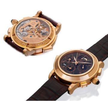 IWC Schaffhausen Destriero Scafusia Red Gold / Black / English