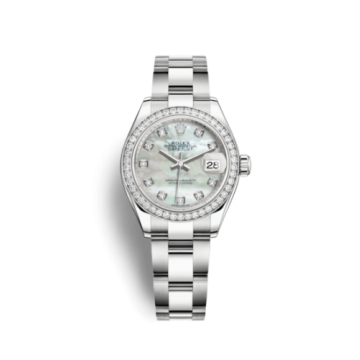 Rolex Lady-Datejust 28 Stainless Steel / Diamond / MOP / Oyster