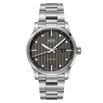 Mido Multifort Gent Stainless Steel / Grey / Bracelet
