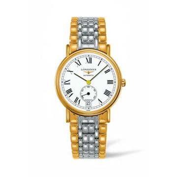 Longines Presence 38.5 Automatic Small Seconds Yellow
