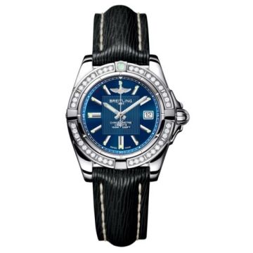Breitling Galactic 32 Stainless Steel / Diamond / Metallica Blue / Sahara