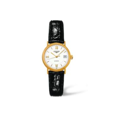 Longines Presence 25.5 Automatic PVD Gold / White - Mixed