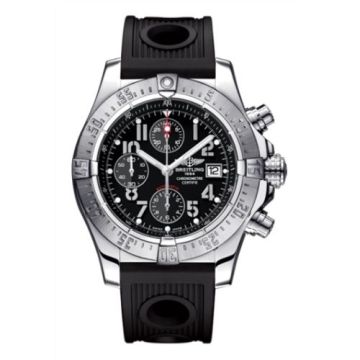 Breitling Avenger Black / Rubber