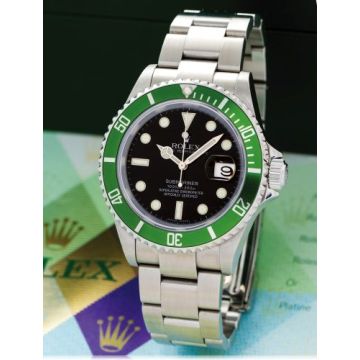 Rolex Submariner Date 16610 LV Mark 6