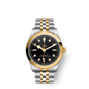 Tudor Black Bay 36 S&G / Black - Diamond / Bracelet