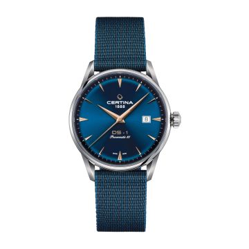 Certina DS-1 Powermatic 80 40 Stainless Steel / Blue / Tide Ocean