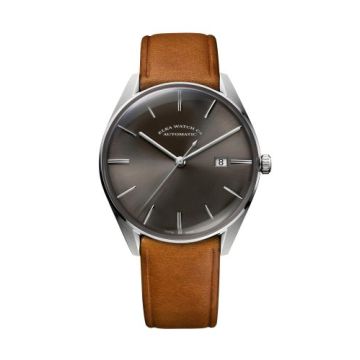 Elka Watch Co. D-Series Stainless Steel / Grey / Leather