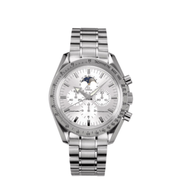 Omega Speedmaster Professional Broad Arrow Moonphase Stainless Steel / Silver / Bracelet