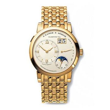 A. Lange & Söhne Lange 1 Moonphase Rose Gold / Silver / Bracelet