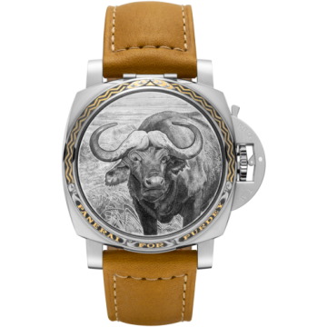 Panerai Luminor 1950 3 Days Automatic Acciaio Sealand for Purdey Buffalo