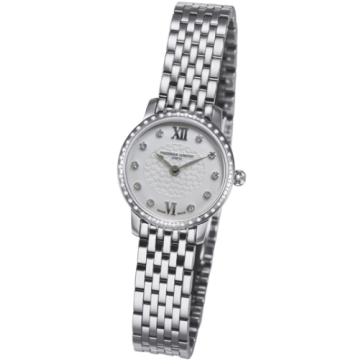 Frederique Constant Slimline Mini Stainless Steel - Diamond / Silver / Bracelet
