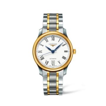 Longines Master Collection Date 38.5 Two Tone Roman