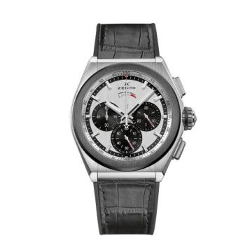 Zenith Defy El Primero 21 Titanium / Ceramic / Silver Panda / Alligator
