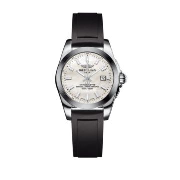 Breitling Galactic 29 Stainless Steel / Pearl / Rubber